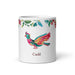 Cade Exclusive Name Art Piece Home Office Work Coffee Mug Mexican Spanish Pride Gift Cup One-Of-A-Kind Calligraphy White Glossy Mug | C18 Mexicada