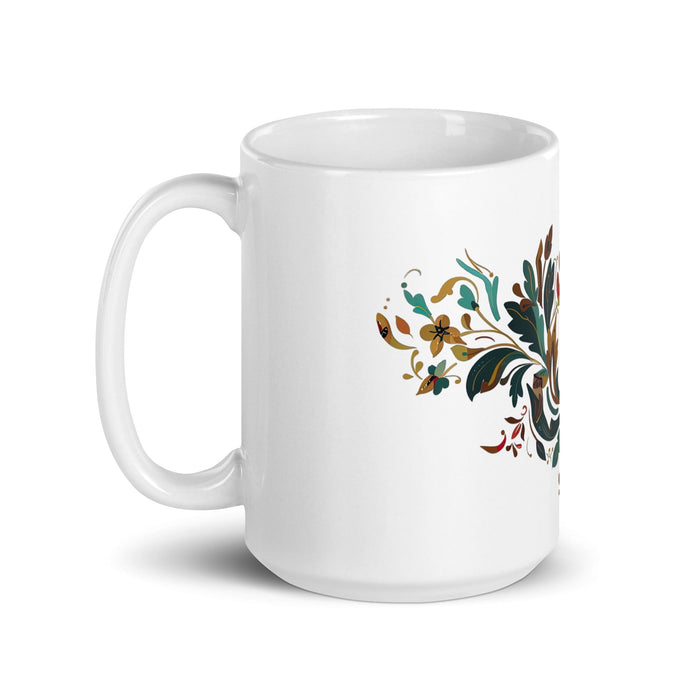 Cade Exclusive Name Art Piece Home Office Work Coffee Mug Mexican Spanish Pride Gift Cup One-Of-A-Kind Calligraphy White Glossy Mug | C19 Mexicada