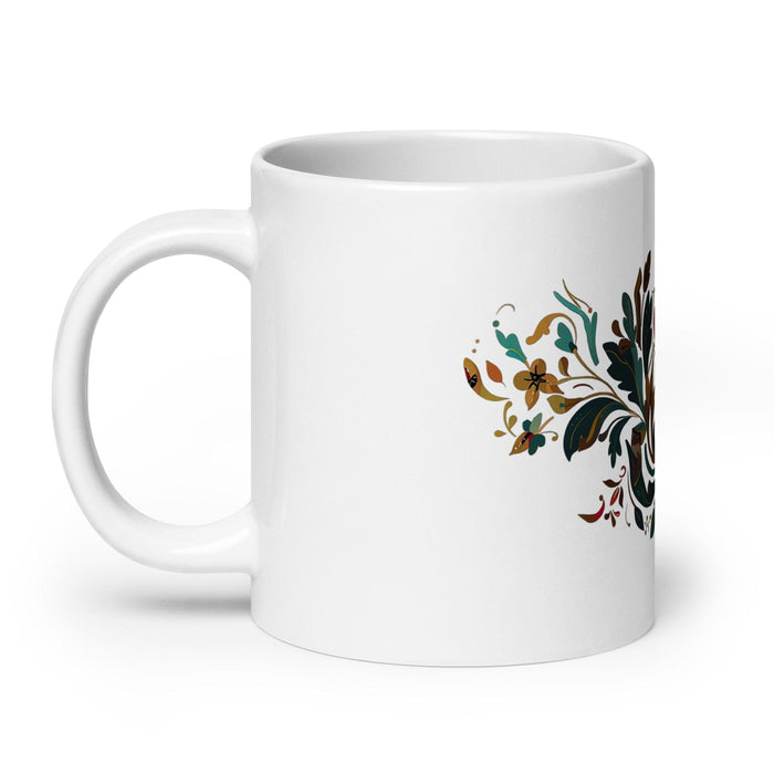 Cade Exclusive Name Art Piece Home Office Work Coffee Mug Mexican Spanish Pride Gift Cup One-Of-A-Kind Calligraphy White Glossy Mug | C19 Mexicada