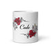 Cade Exclusive Name Art Piece Home Office Work Coffee Mug Mexican Spanish Pride Gift Cup One-Of-A-Kind Calligraphy White Glossy Mug | C21 Mexicada