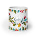 Cade Exclusive Name Art Piece Home Office Work Coffee Mug Mexican Spanish Pride Gift Cup One-Of-A-Kind Calligraphy White Glossy Mug | C24 Mexicada