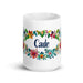 Cade Exclusive Name Art Piece Home Office Work Coffee Mug Mexican Spanish Pride Gift Cup One-Of-A-Kind Calligraphy White Glossy Mug | C26 Mexicada