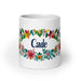 Cade Exclusive Name Art Piece Home Office Work Coffee Mug Mexican Spanish Pride Gift Cup One-Of-A-Kind Calligraphy White Glossy Mug | C26 Mexicada