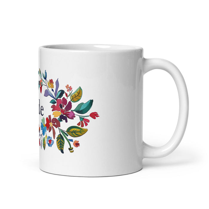 Cade Exclusive Name Art Piece Home Office Work Coffee Mug Mexican Spanish Pride Gift Cup One-Of-A-Kind Calligraphy White Glossy Mug | C27 Mexicada 11 oz