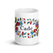 Cade Exclusive Name Art Piece Home Office Work Coffee Mug Mexican Spanish Pride Gift Cup One-Of-A-Kind Calligraphy White Glossy Mug | C27 Mexicada