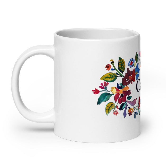 Cade Exclusive Name Art Piece Home Office Work Coffee Mug Mexican Spanish Pride Gift Cup One-Of-A-Kind Calligraphy White Glossy Mug | C27 Mexicada