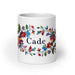 Cade Exclusive Name Art Piece Home Office Work Coffee Mug Mexican Spanish Pride Gift Cup One-Of-A-Kind Calligraphy White Glossy Mug | C27 Mexicada