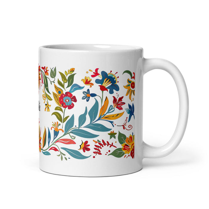 Cade Exclusive Name Art Piece Home Office Work Coffee Mug Mexican Spanish Pride Gift Cup One-Of-A-Kind Calligraphy White Glossy Mug | C28 Mexicada 11 oz