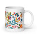 Cade Exclusive Name Art Piece Home Office Work Coffee Mug Mexican Spanish Pride Gift Cup One-Of-A-Kind Calligraphy White Glossy Mug | C28 Mexicada 20 oz