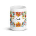 Cade Exclusive Name Art Piece Home Office Work Coffee Mug Mexican Spanish Pride Gift Cup One-Of-A-Kind Calligraphy White Glossy Mug | C28 Mexicada