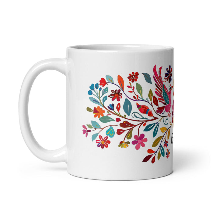 Cade Exclusive Name Art Piece Home Office Work Coffee Mug Mexican Spanish Pride Gift Cup One-Of-A-Kind Calligraphy White Glossy Mug | C29 Mexicada