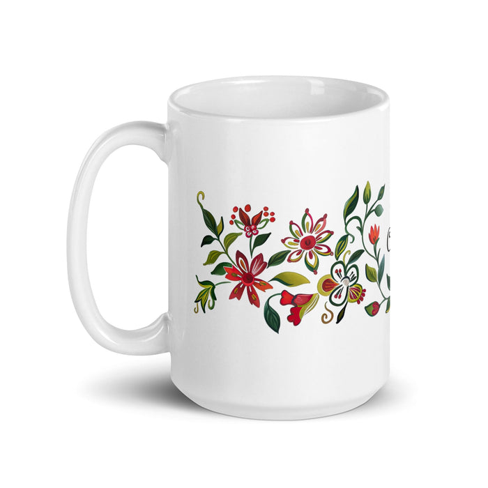 Cade Exclusive Name Art Piece Home Office Work Coffee Mug Mexican Spanish Pride Gift Cup One-Of-A-Kind Calligraphy White Glossy Mug | C30 Mexicada