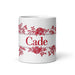 Cade Exclusive Name Art Piece Home Office Work Coffee Mug Mexican Spanish Pride Gift Cup One-Of-A-Kind Calligraphy White Glossy Mug | C32 Mexicada