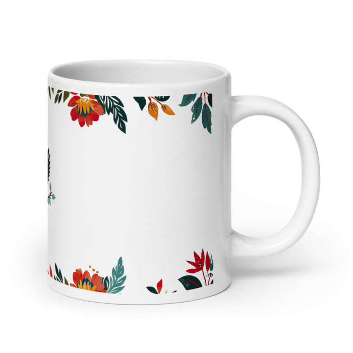 Cade Exclusive Name Art Piece Home Office Work Coffee Mug Mexican Spanish Pride Gift Cup One-Of-A-Kind Calligraphy White Glossy Mug | C34 Mexicada 20 oz