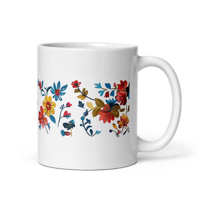 Cade Exclusive Name Art Piece Home Office Work Coffee Mug Mexican Spanish Pride Gift Cup One-Of-A-Kind Calligraphy White Glossy Mug | C38 Mexicada 11 oz