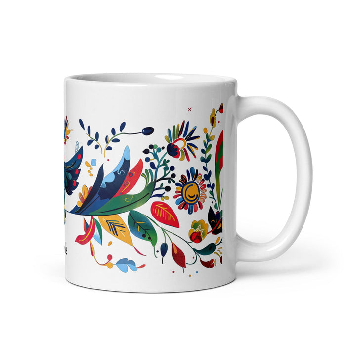 Cade Exclusive Name Art Piece Home Office Work Coffee Mug Mexican Spanish Pride Gift Cup One-Of-A-Kind Calligraphy White Glossy Mug | C39 Mexicada 11 oz