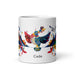 Cade Exclusive Name Art Piece Home Office Work Coffee Mug Mexican Spanish Pride Gift Cup One-Of-A-Kind Calligraphy White Glossy Mug | C39 Mexicada