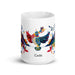 Cade Exclusive Name Art Piece Home Office Work Coffee Mug Mexican Spanish Pride Gift Cup One-Of-A-Kind Calligraphy White Glossy Mug | C39 Mexicada