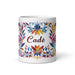 Cade Exclusive Name Art Piece Home Office Work Coffee Mug Mexican Spanish Pride Gift Cup One-Of-A-Kind Calligraphy White Glossy Mug | C4 Mexicada