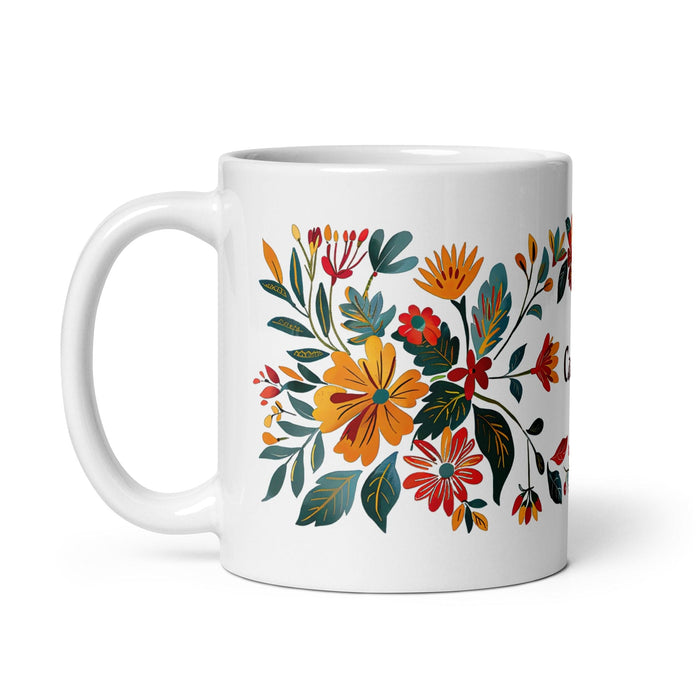 Cade Exclusive Name Art Piece Home Office Work Coffee Mug Mexican Spanish Pride Gift Cup One-Of-A-Kind Calligraphy White Glossy Mug | C40 Mexicada