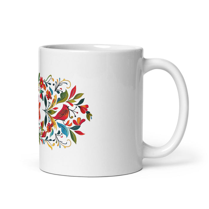 Cade Exclusive Name Art Piece Home Office Work Coffee Mug Mexican Spanish Pride Gift Cup One-Of-A-Kind Calligraphy White Glossy Mug | C6 Mexicada 11 oz