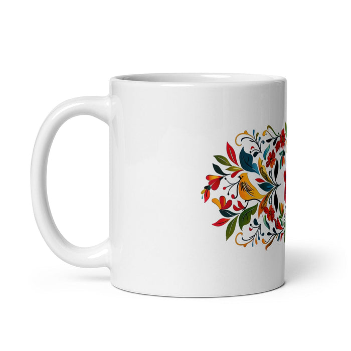 Cade Exclusive Name Art Piece Home Office Work Coffee Mug Mexican Spanish Pride Gift Cup One-Of-A-Kind Calligraphy White Glossy Mug | C6 Mexicada