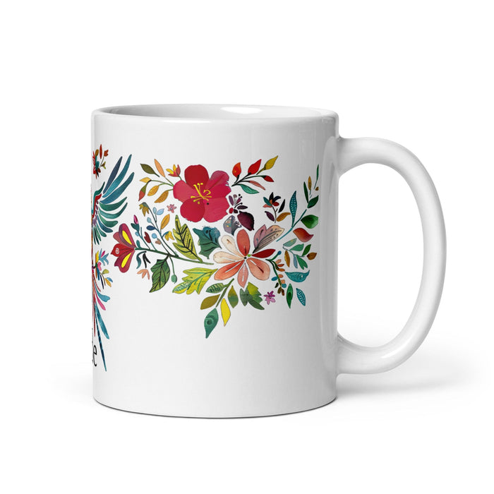 Cade Exclusive Name Art Piece Home Office Work Coffee Mug Mexican Spanish Pride Gift Cup One-Of-A-Kind Calligraphy White Glossy Mug | C7 Mexicada 11 oz