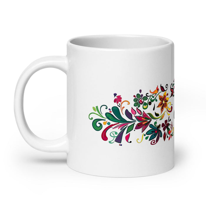 Cade Exclusive Name Art Piece Home Office Work Coffee Mug Mexican Spanish Pride Gift Cup One-Of-A-Kind Calligraphy White Glossy Mug | C9 Mexicada