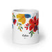 Calvin Exclusive Name Art Piece Home Office Work Coffee Mug Mexican Spanish Pride Gift Cup One-Of-A-Kind Calligraphy White Glossy Mug | C13 Mexicada