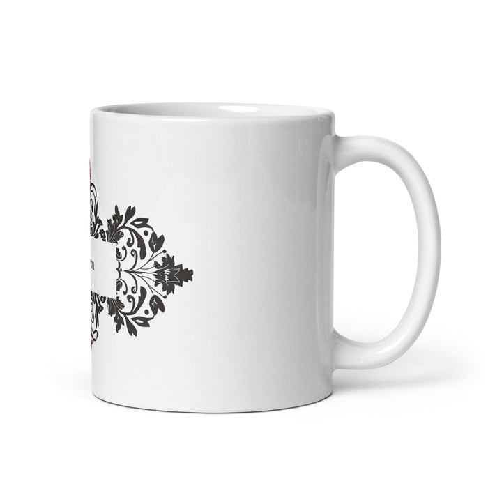 Cameron Exclusive Name Art Piece Home Office Work Coffee Mug Mexican Spanish Pride Gift Cup One-Of-A-Kind Calligraphy White Glossy Mug | C13 Mexicada 11 oz