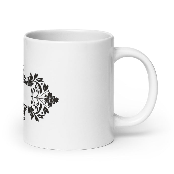 Cameron Exclusive Name Art Piece Home Office Work Coffee Mug Mexican Spanish Pride Gift Cup One-Of-A-Kind Calligraphy White Glossy Mug | C13 Mexicada 20 oz