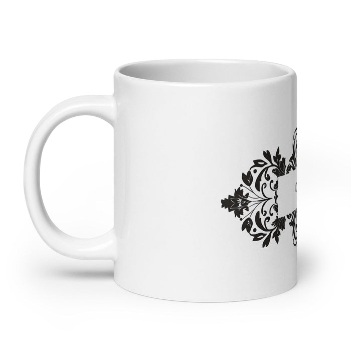 Cameron Exclusive Name Art Piece Home Office Work Coffee Mug Mexican Spanish Pride Gift Cup One-Of-A-Kind Calligraphy White Glossy Mug | C13 Mexicada