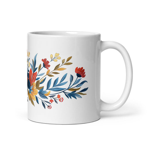 Camila Exclusive Name Art Piece Home Office Work Coffee Mug Mexican Spanish Pride Gift Cup One-Of-A-Kind Calligraphy White Glossy Mug | C16 Mexicada 11 oz