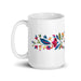 Camila Exclusive Name Art Piece Home Office Work Coffee Mug Mexican Spanish Pride Gift Cup One-Of-A-Kind Calligraphy White Glossy Mug | C20 Mexicada