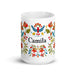 Camila Exclusive Name Art Piece Home Office Work Coffee Mug Mexican Spanish Pride Gift Cup One-Of-A-Kind Calligraphy White Glossy Mug | C24 Mexicada