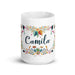 Camila Exclusive Name Art Piece Home Office Work Coffee Mug Mexican Spanish Pride Gift Cup One-Of-A-Kind Calligraphy White Glossy Mug | C6 Mexicada