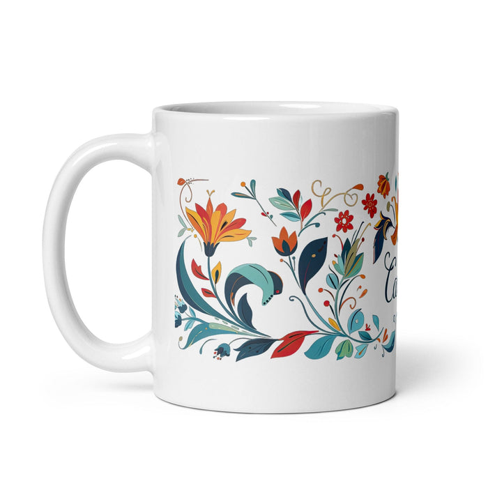 Camilo Exclusive Name Art Piece Home Office Work Coffee Mug Mexican Spanish Pride Gift Cup One-Of-A-Kind Calligraphy White Glossy Mug | C13 Mexicada