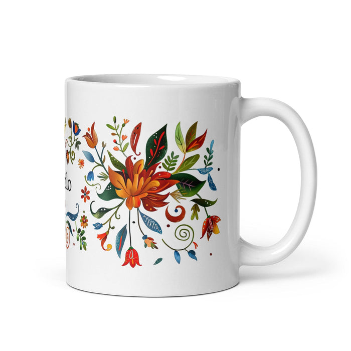 Camilo Exclusive Name Art Piece Home Office Work Coffee Mug Mexican Spanish Pride Gift Cup One-Of-A-Kind Calligraphy White Glossy Mug | C22 Mexicada 11 oz