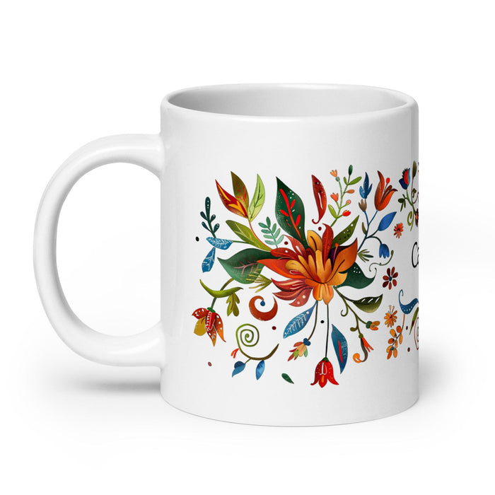 Camilo Exclusive Name Art Piece Home Office Work Coffee Mug Mexican Spanish Pride Gift Cup One-Of-A-Kind Calligraphy White Glossy Mug | C22 Mexicada