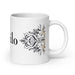 Camilo Exclusive Name Art Piece Home Office Work Coffee Mug Mexican Spanish Pride Gift Cup One-Of-A-Kind Calligraphy White Glossy Mug | C23 Mexicada 20 oz