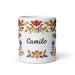 Camilo Exclusive Name Art Piece Home Office Work Coffee Mug Mexican Spanish Pride Gift Cup One-Of-A-Kind Calligraphy White Glossy Mug | C4 Mexicada