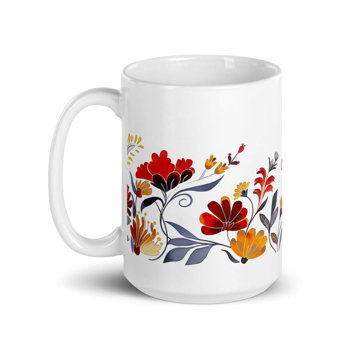 Camilo Exclusive Name Art Piece Home Office Work Coffee Mug Mexican Spanish Pride Gift Cup One-Of-A-Kind Calligraphy White Glossy Mug | C8 Mexicada