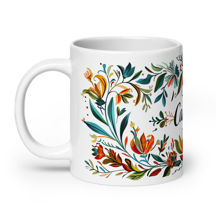 Camilo Exclusive Name Art Piece Home Office Work Coffee Mug Mexican Spanish Pride Gift Cup One-Of-A-Kind Calligraphy White Glossy Mug | C9 Mexicada