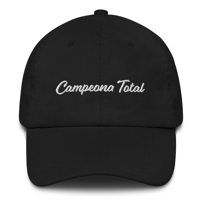 Campeona Total Embroidered Dad Hat | Champion, Victory, Strength, Empowerment, C5 Mexicada