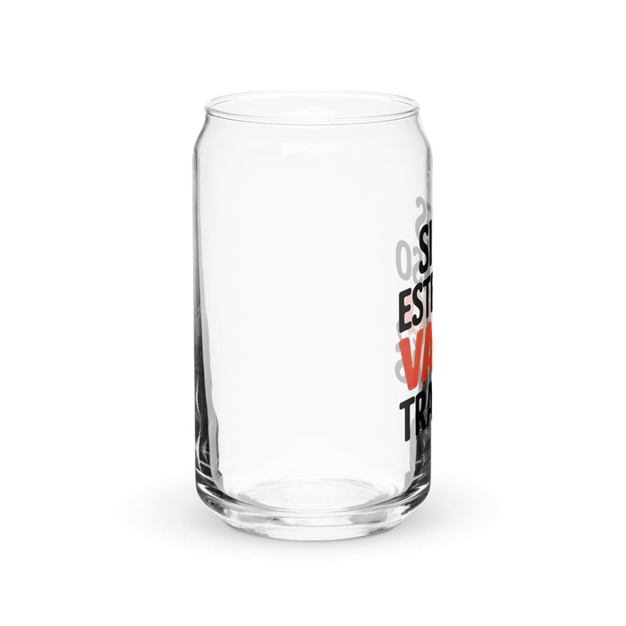 Si Ves Este Vaso Vacío, Trae Más Exklusives Kunstwerk, Dosenförmiges Glas, Homeoffice, Arbeit, mexikanischer und spanischer Stolz, Geschenktasse, einzigartiges Kalligraphieglas | S18