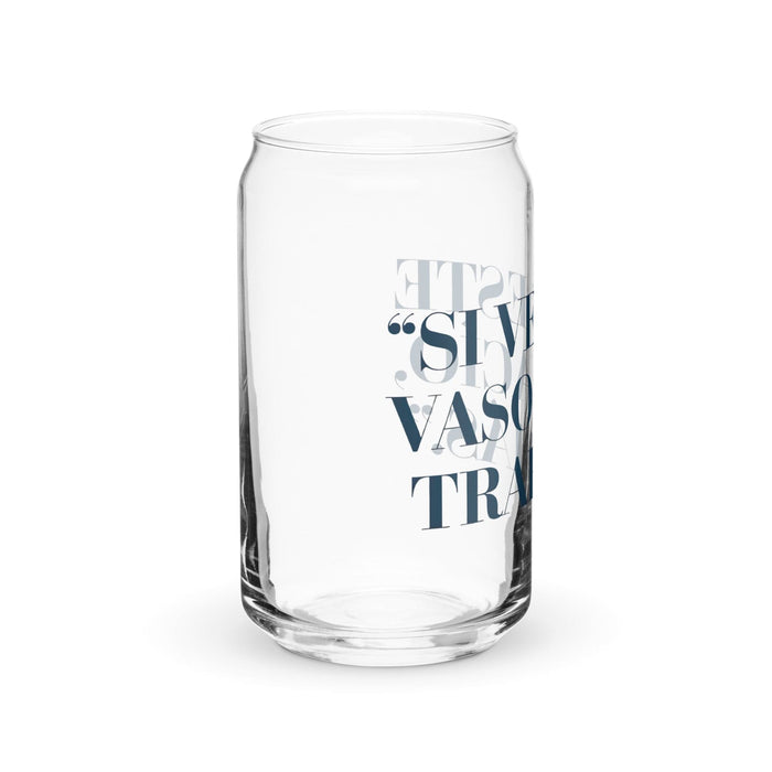 Si Ves Este Vaso Vacío, Trae Más Exklusives Kunstwerk, Dosenförmiges Glas, Homeoffice, Arbeit, mexikanischer und spanischer Stolz, Geschenktasse, einzigartiges Kalligraphieglas | S35