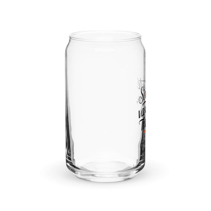 Si Ves Este Vaso Vacío, Trae Más Exklusives Kunstwerk, Dosenförmiges Glas, Homeoffice, Arbeit, mexikanischer und spanischer Stolz, Geschenktasse, einzigartiges Kalligraphieglas | S39