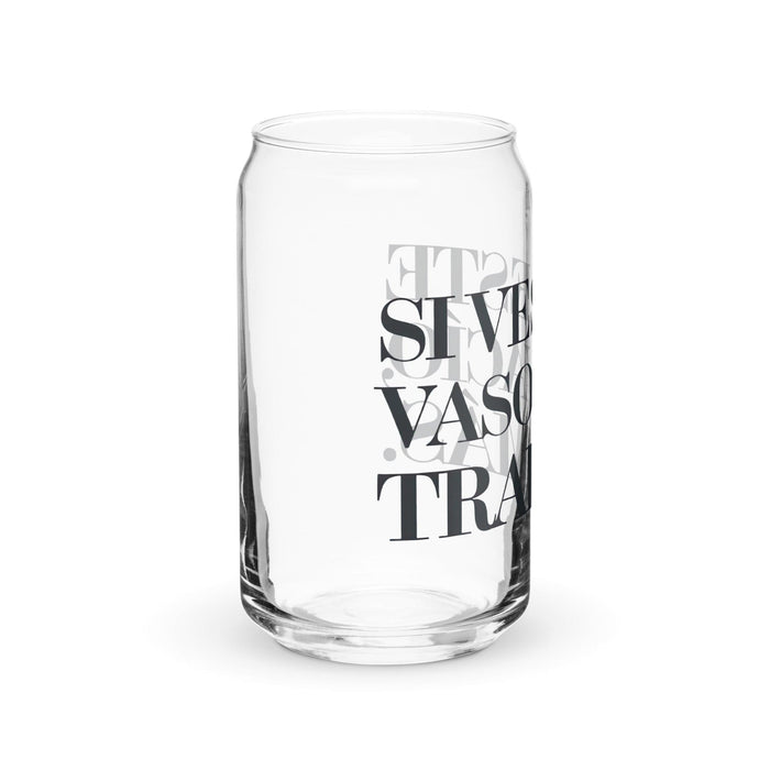 Si Ves Este Vaso Vacío, Trae Más Exklusives Kunstwerk, Dosenförmiges Glas, Homeoffice, Arbeit, mexikanischer und spanischer Stolz, Geschenktasse, einzigartiges Kalligraphieglas | S52