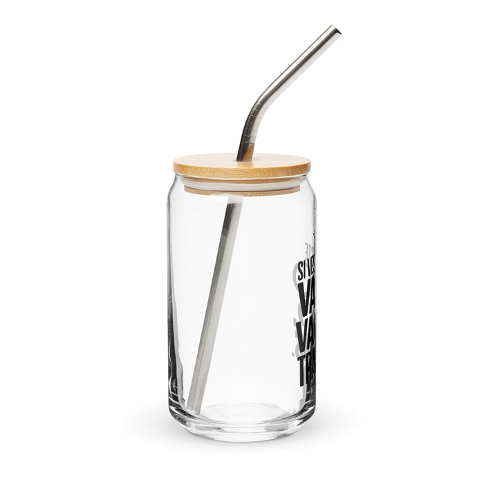 Si Ves Este Vaso Vacío, Trae Más Exklusives Kunstwerk, Dosenförmiges Glas, Homeoffice, Arbeit, mexikanischer und spanischer Stolz, Geschenktasse, einzigartiges Kalligraphieglas | S50