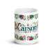 Carson Exclusive Name Art Piece Home Office Work Coffee Mug Mexican Spanish Pride Gift Cup One-Of-A-Kind Calligraphy White Glossy Mug | C4 Mexicada